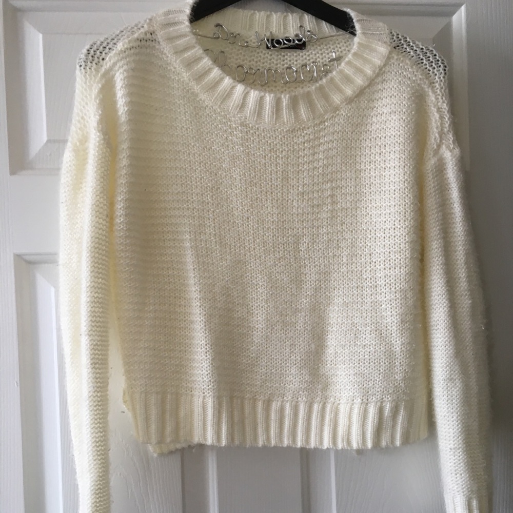 Cropped sweater